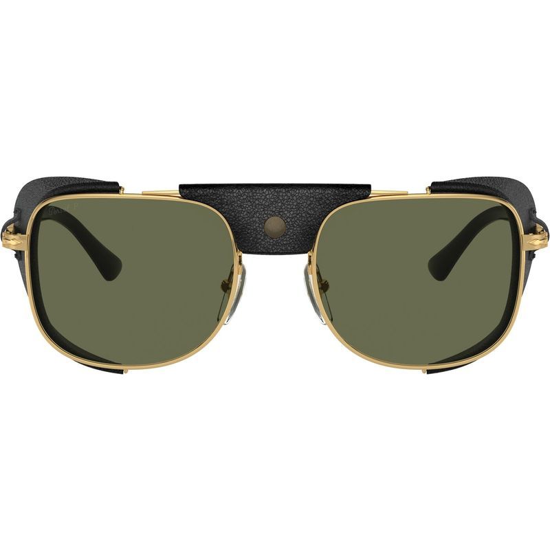 PO1013SZ - Gold/Green Polarised Glass Lenses 55 Eye Size