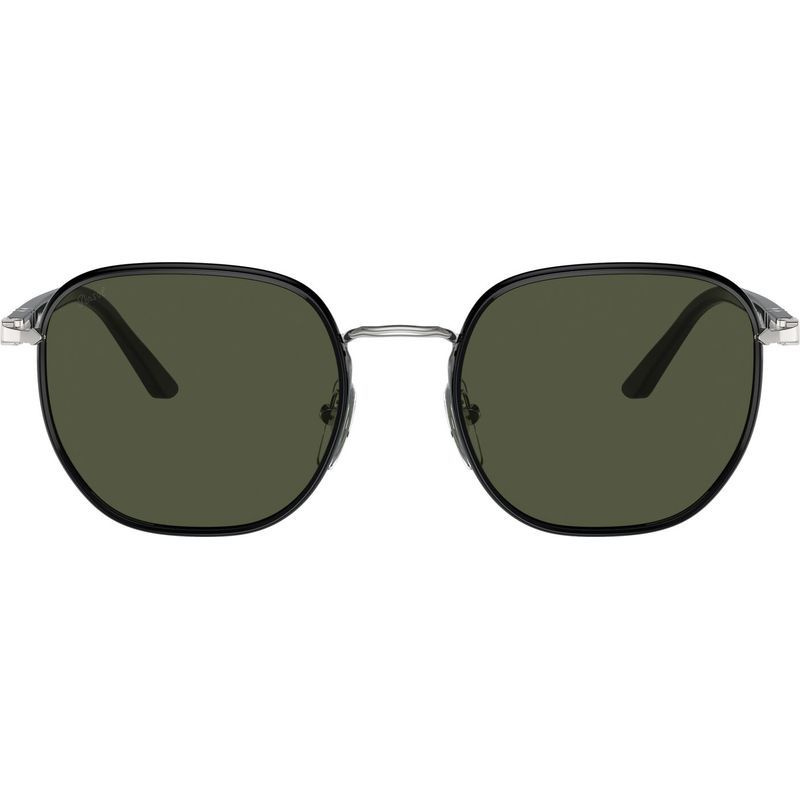 PO1015SJ - Silver Black/Green Glass Lenses 54 Eye Size