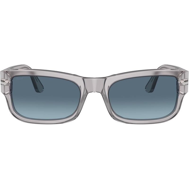 PO3326S - Transparent Grey/Azure Blue Gradient Glass Lenses 54 Eye Size