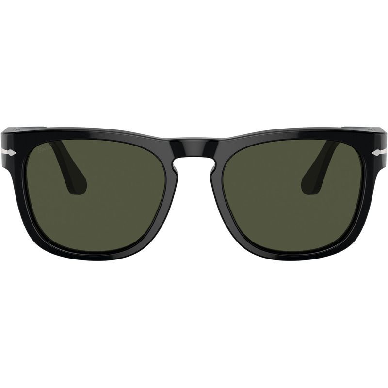 Elio PO3333S - Black/Green Glass Lenses 54 Eye Size