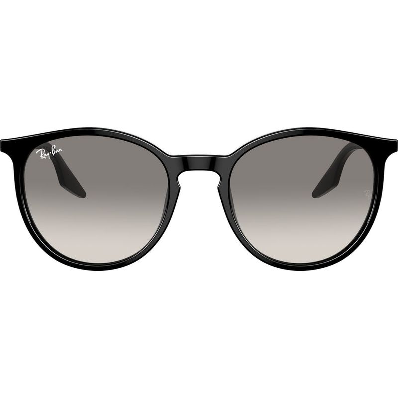 RB2204 - Black/Grey Clear Gradient Glass Lenses 51 Eye Size