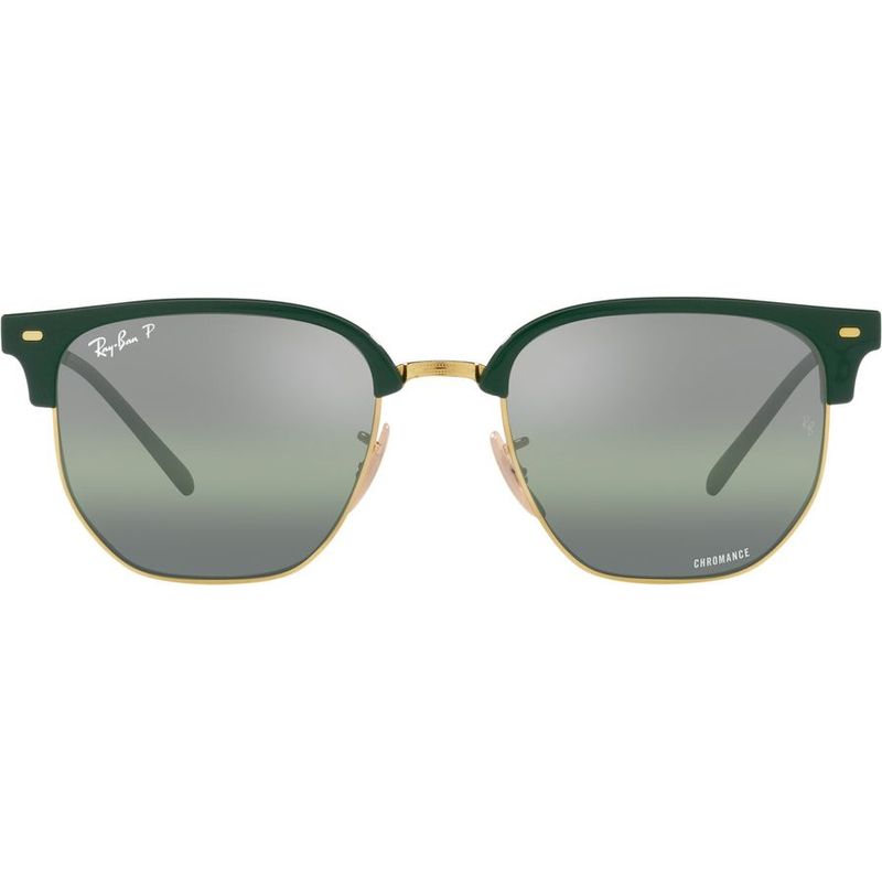 New Clubmaster RB4416 - Green on Arista/Green Mirror Polarised Glass Lenses