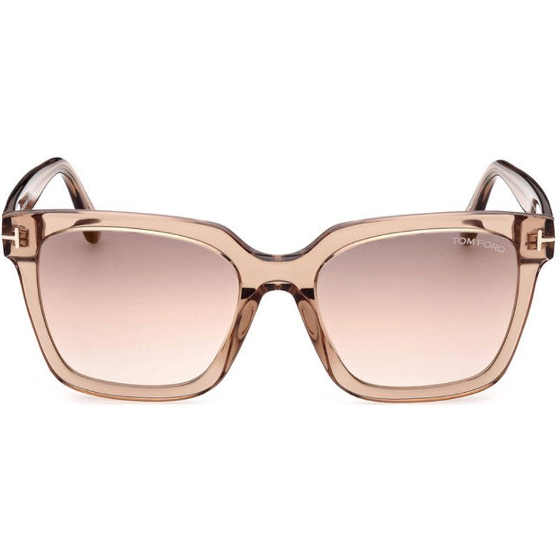 Selby FT0952 - Shiny Light Brown/Brown Mirror Gradient Lenses