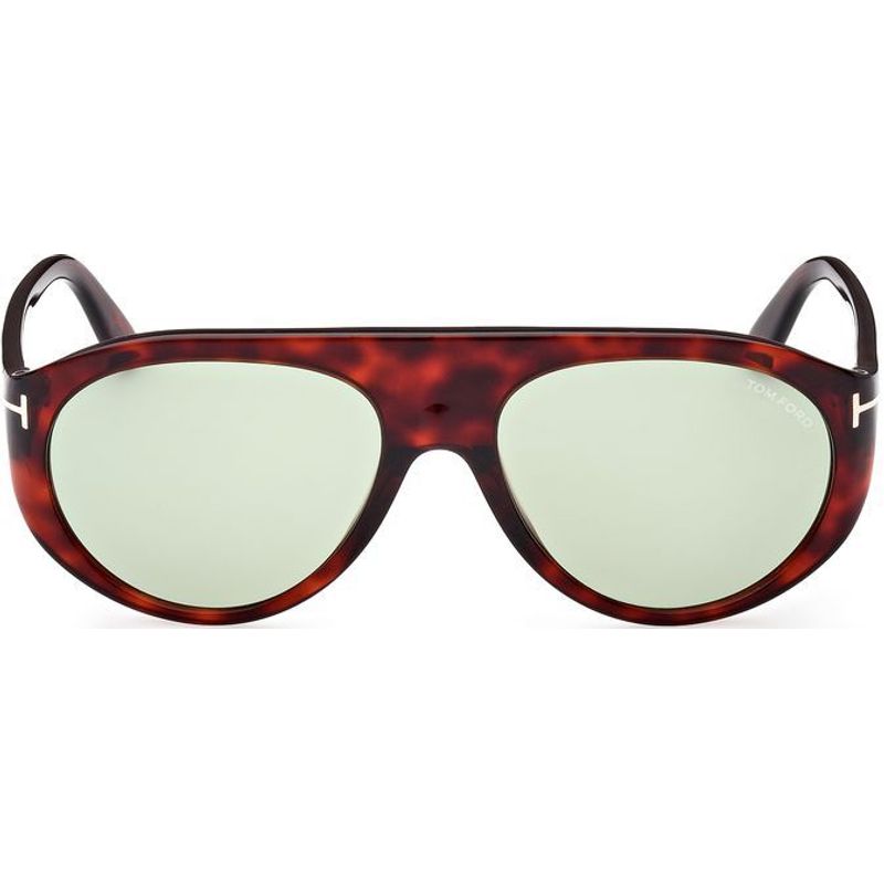 Rex FT1001 - Red Havana/Green Photochromic Lenses